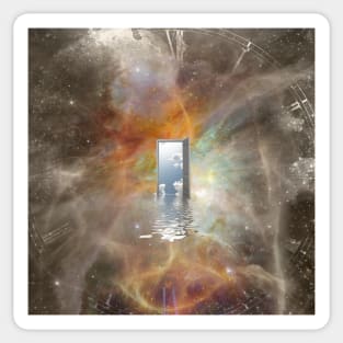 Door to another world Sticker